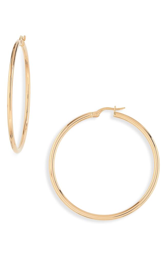 Roberto Coin 45mm Gold Hoop Earrings in Yellow Cover