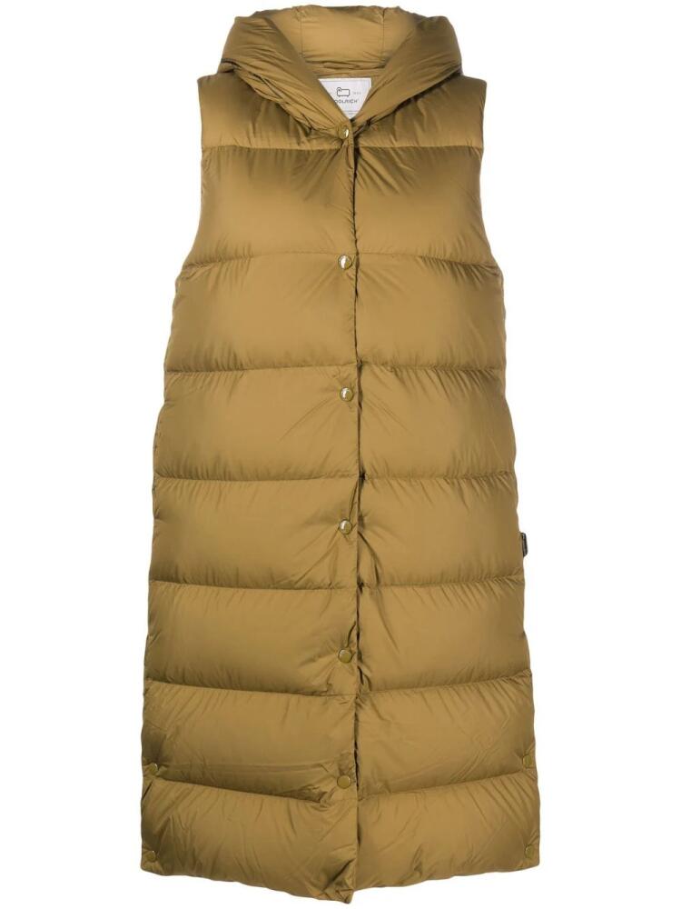 Woolrich quilted padded gilet - Green Cover