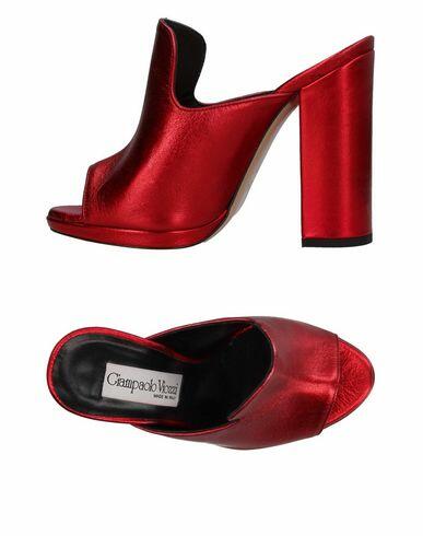 Giampaolo Viozzi Woman Sandals Red Soft Leather Cover