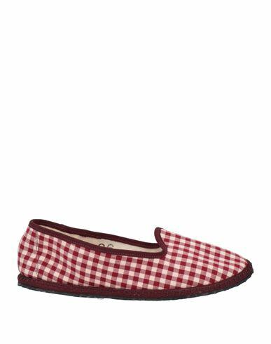 Vibi Venezia Woman Loafers Burgundy Cotton Cover