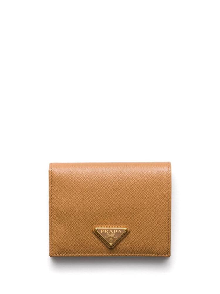 Prada Small Saffiano Leather Wallet - F0018 NEUTRAL Cover