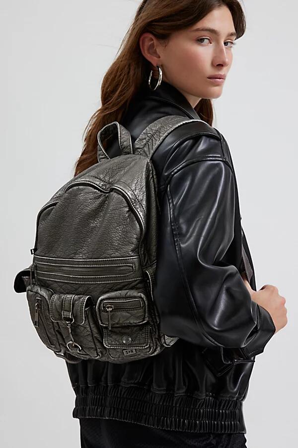 Silence + Noise Faux Leather Backpack in Silver Cover