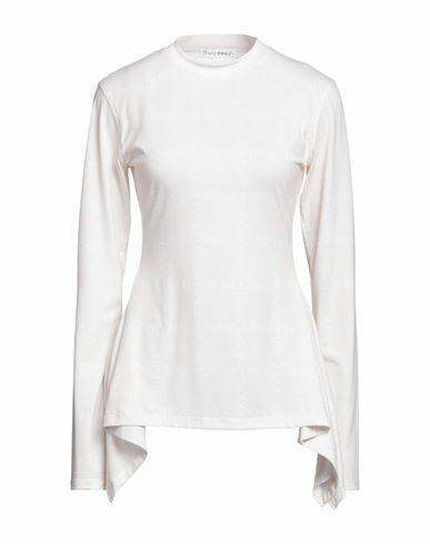 Jw Anderson Woman T-shirt Beige Polyester, Elastane Cover