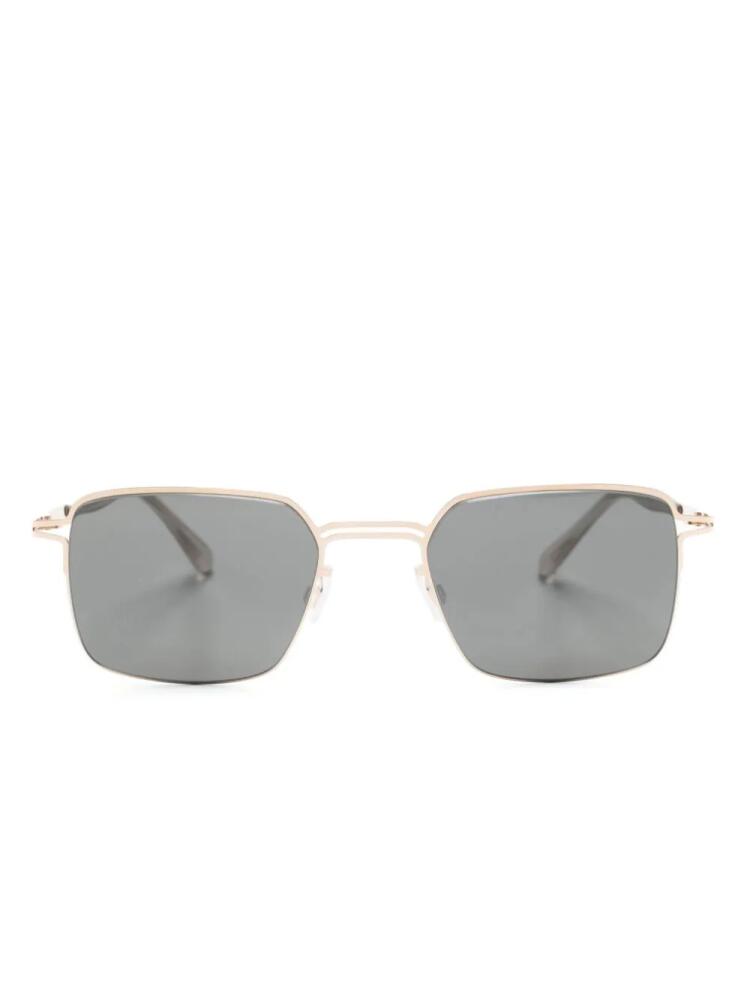 Mykita Alcott square-frame sunglasses - Gold Cover