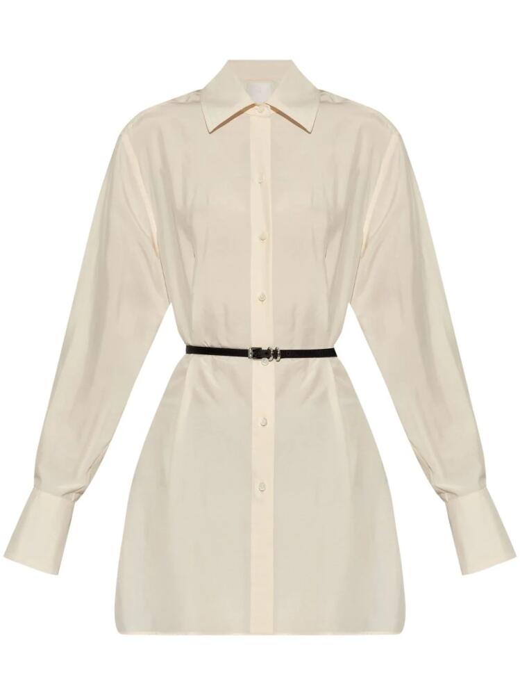 Givenchy Voyou silk shirt - Neutrals Cover