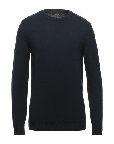 Jeordie's Man Sweater Midnight blue Merino Wool Cover