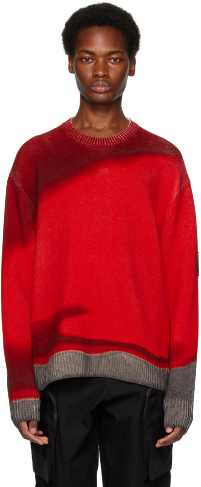 A-COLD-WALL* Red Gradient Sweater Cover