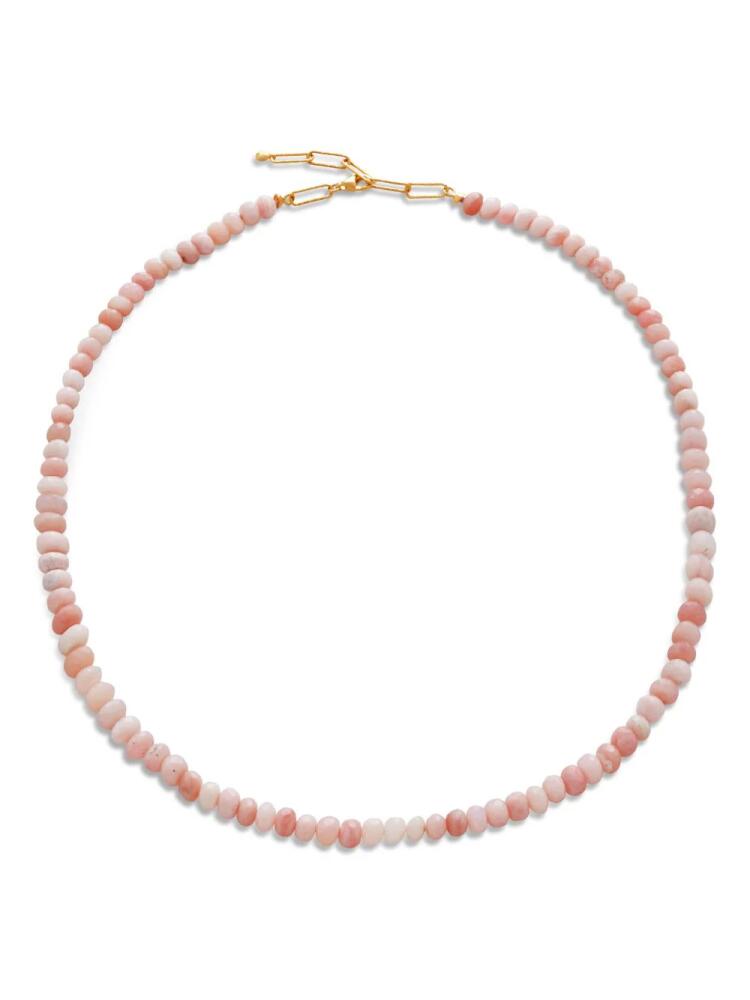 Monica Vinader Love beaded opal necklace - Pink Cover