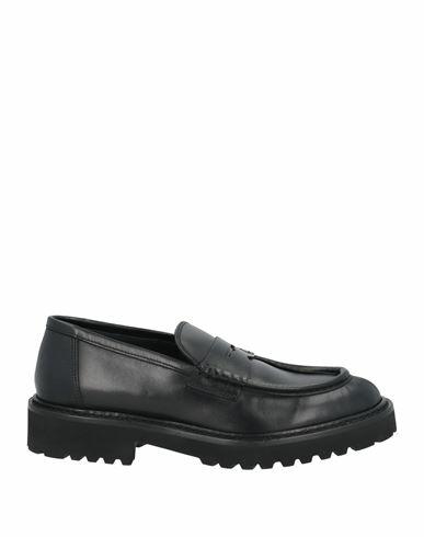 Doucal's Man Loafers Black Leather Cover