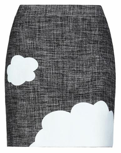 Boutique Moschino Woman Mini skirt Black Cotton, Polyester Cover