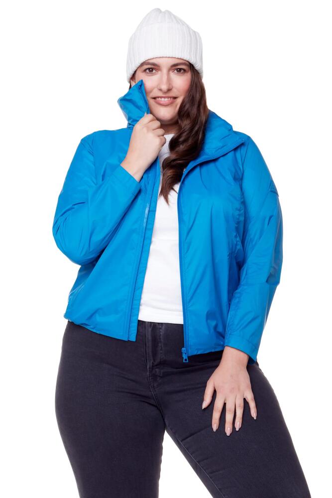 Alpine North PELLY PLUS SIZE - Recycled Ultralight Windshell Jacket in Blue Cover