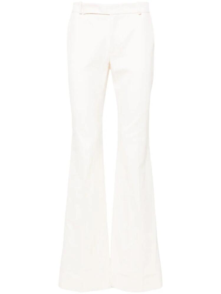 Ludovic de Saint Sernin Bum tailored flared trousers - Neutrals Cover