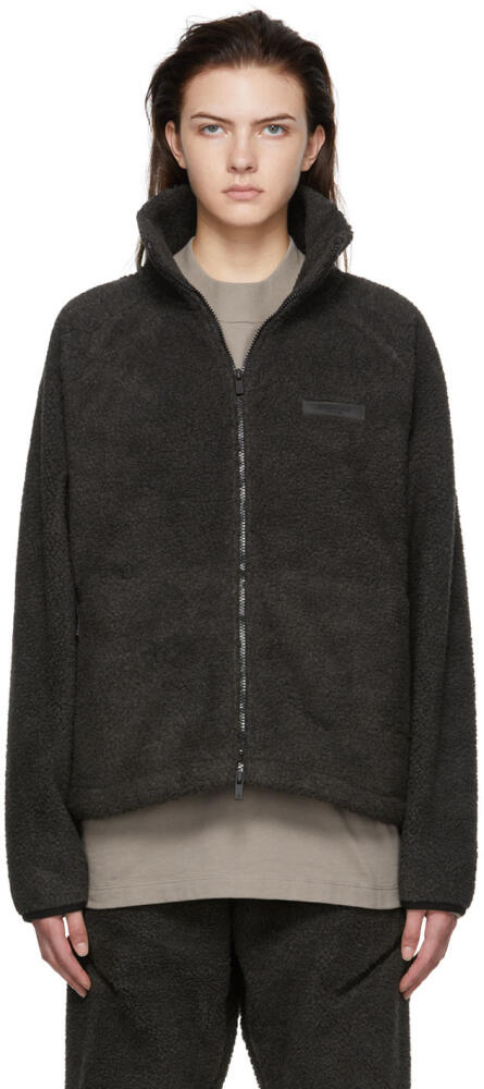 Fear of God ESSENTIALS Black Polyester Sweater Cover