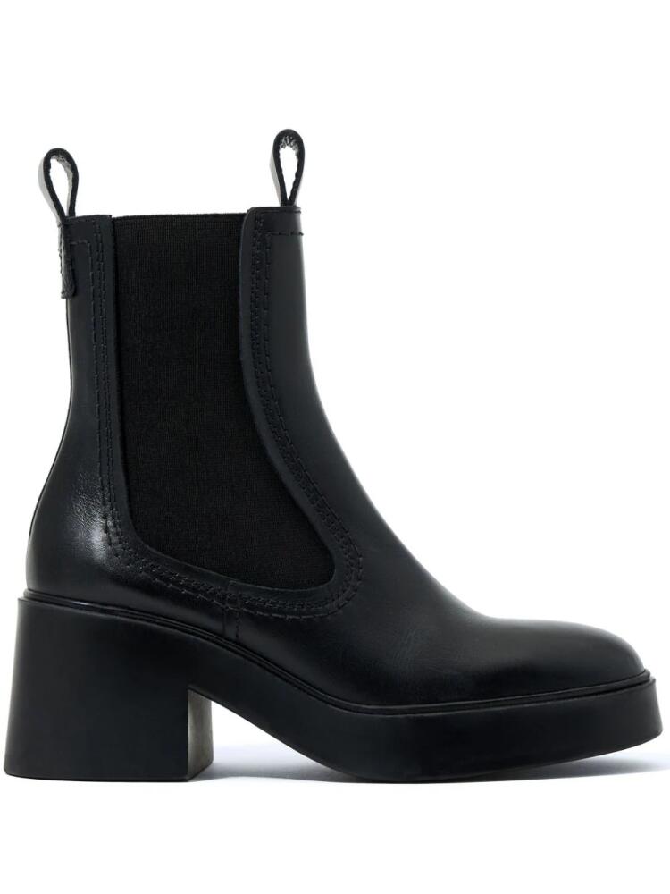 Bimba y Lola leather Chelsea boots - Black Cover