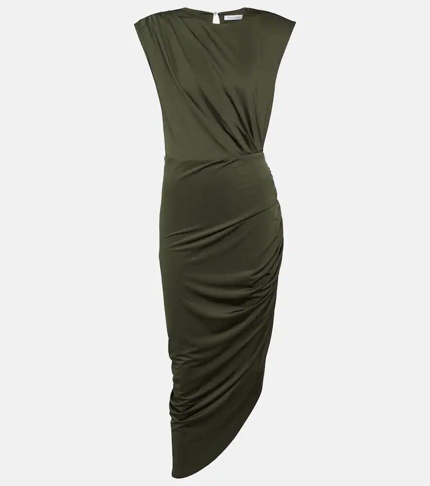 Veronica Beard Merrith asymmetric jersey midi dress Cover