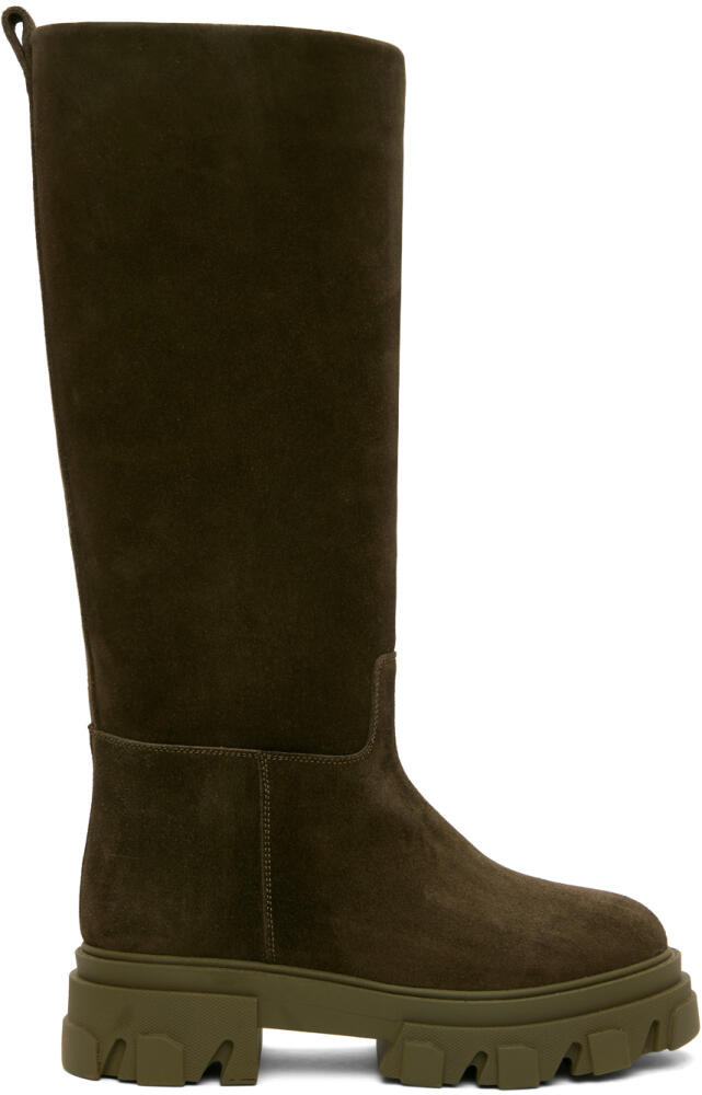 GIABORGHINI Khaki Perni 07 Mid-Calf Boots Cover