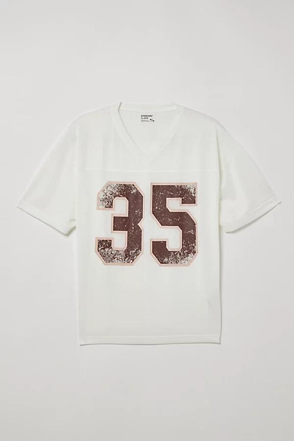 Standard Cloth Football Jersey Tee in Ivory Cover