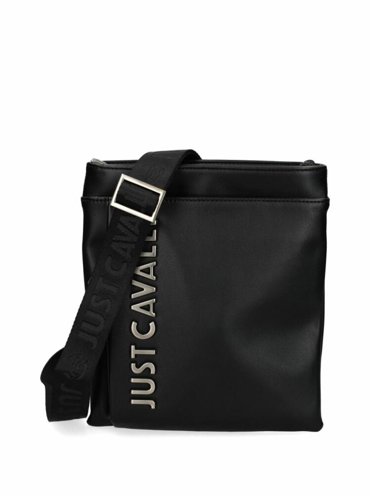 Just Cavalli leather messenger bag - Black Cover