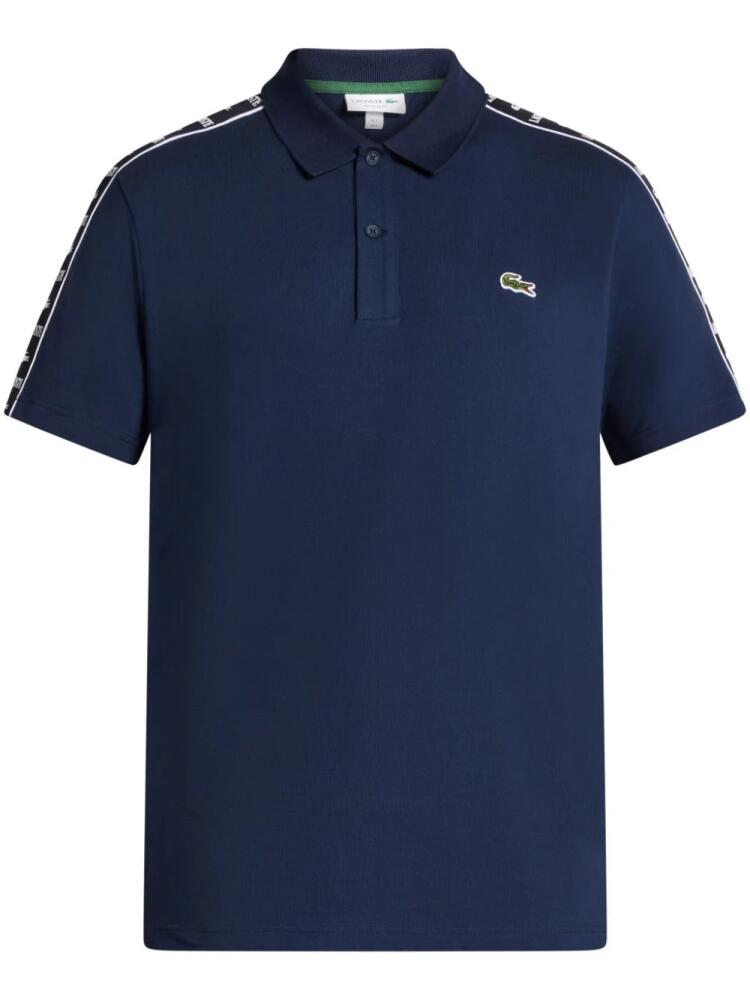 Lacoste logo-appliqué polo shirt - Blue Cover