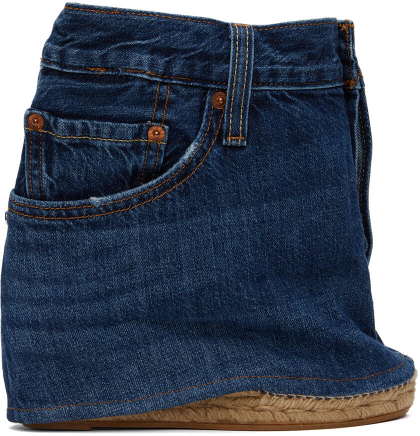 Bless Blue Jeansheels Wedge Heels Cover