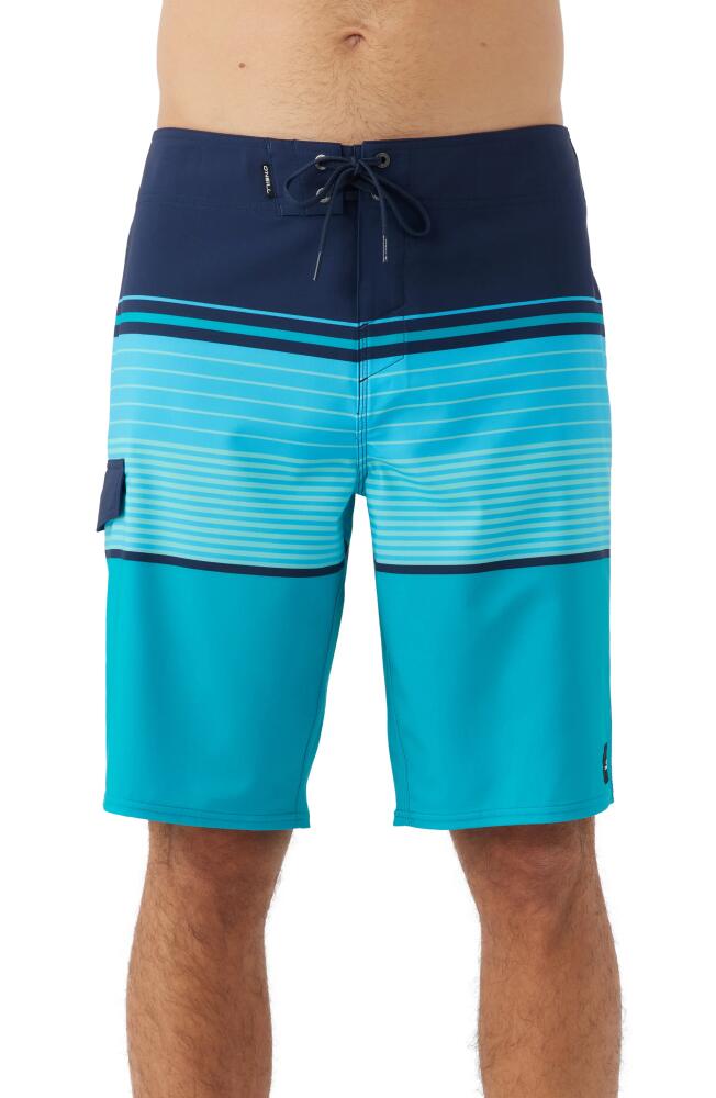 O'Neill Lennox Stripe Board Shorts in Navy 2 Cover