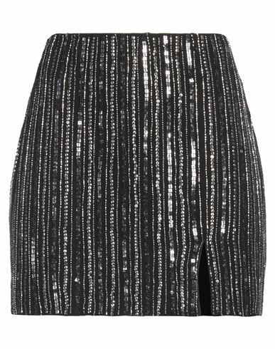 Patrizia Pepe Woman Mini skirt Black Viscose Cover