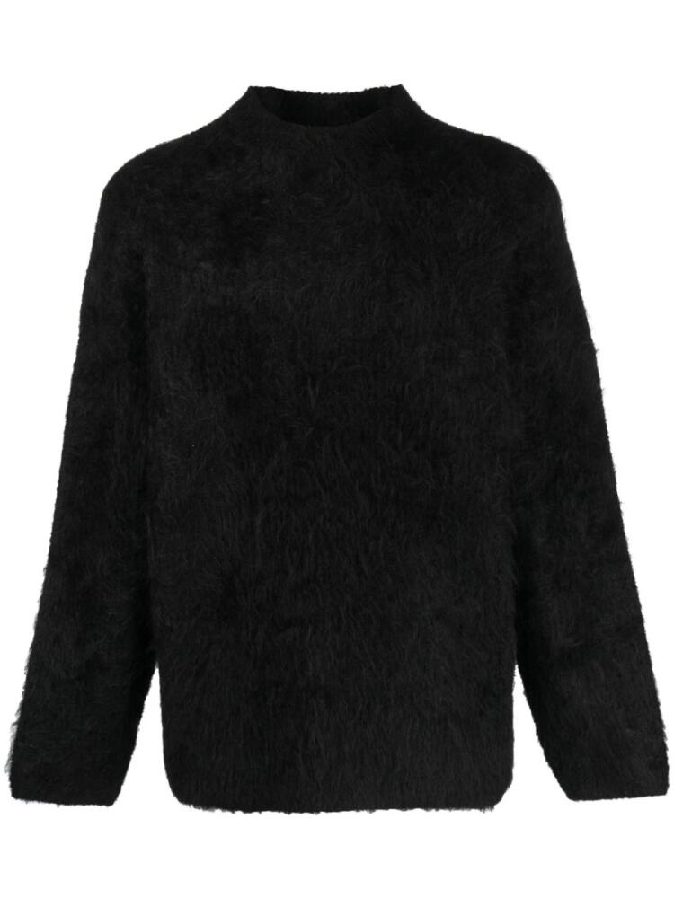 Séfr Harubla brused-effect jumper - Black Cover