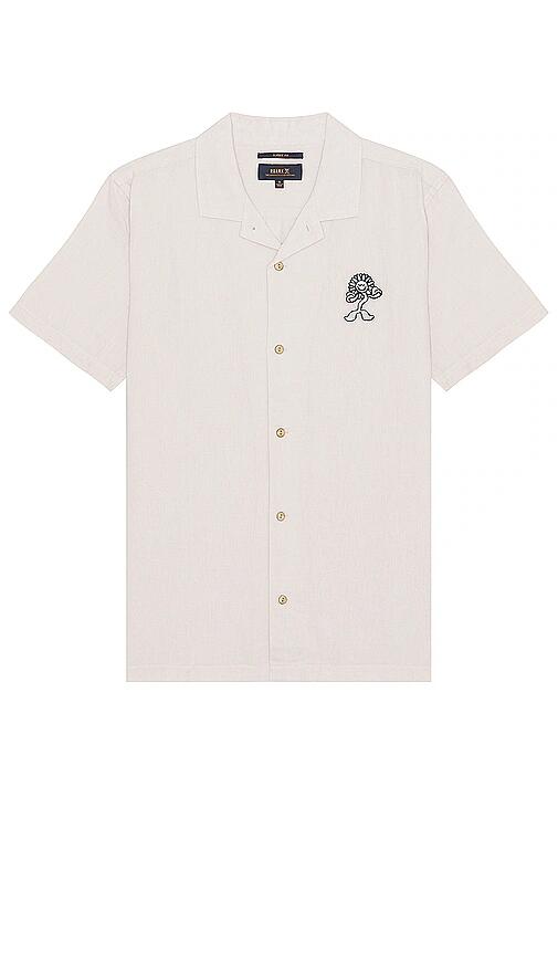 ROARK Gonzo Short Sleeve Shirt in Nude Cover