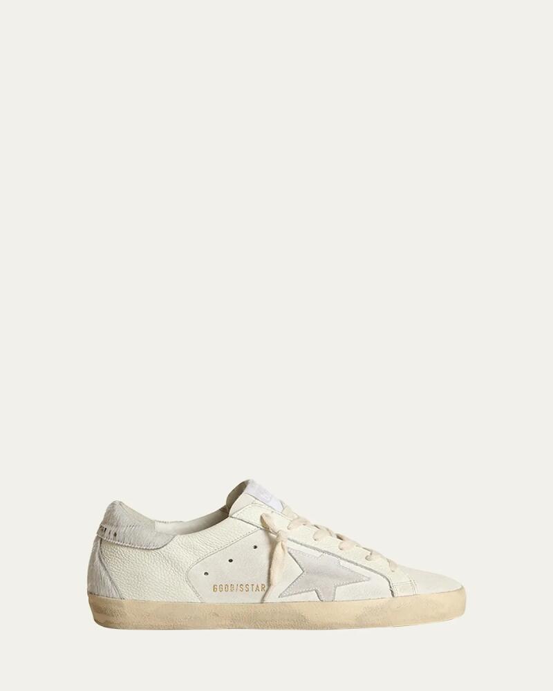 Golden Goose Superstar Mixed Leather Low-Top Sneakers Cover