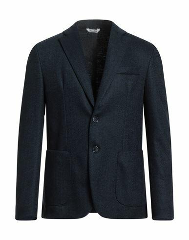 Domenico Tagliente Man Blazer Blue Polyester, Viscose, Elastane Cover