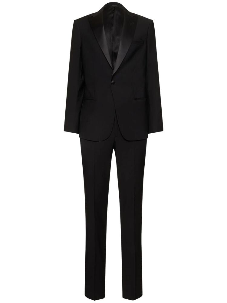 GIORGIO ARMANI Soho Single Breasted Wool Tuxedo Cover