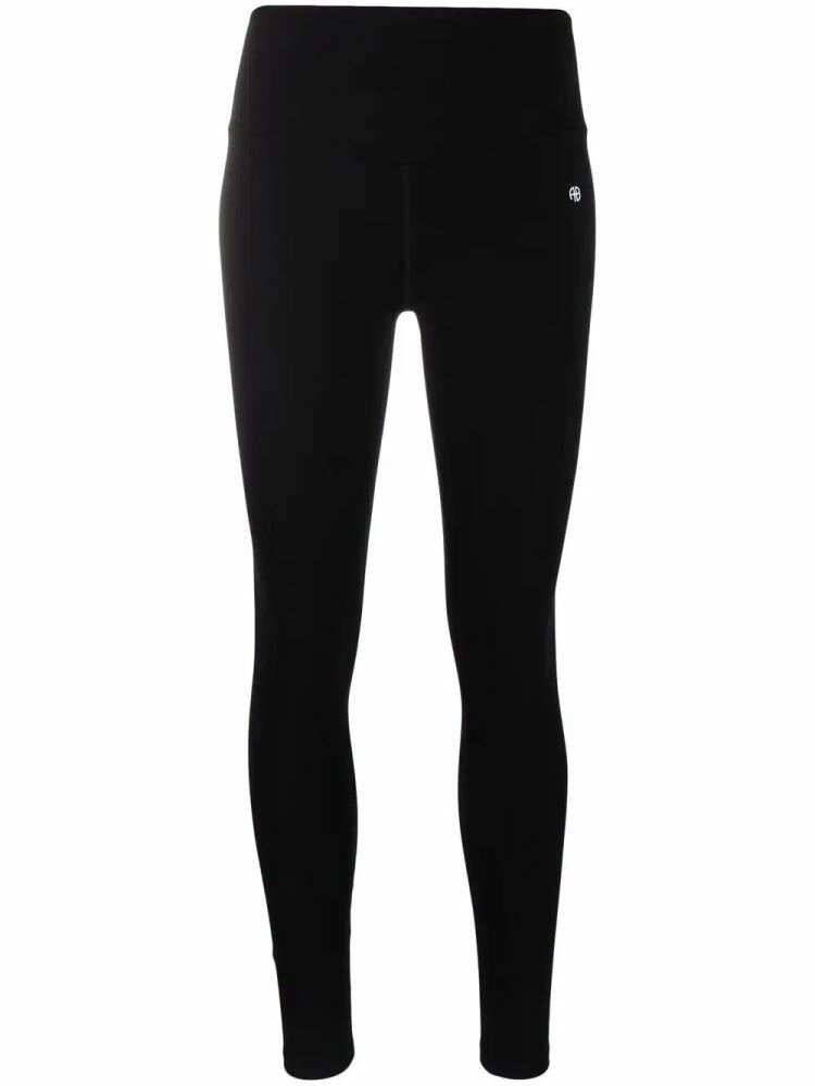 ANINE BING Blake high-waisted leggings - Black Cover