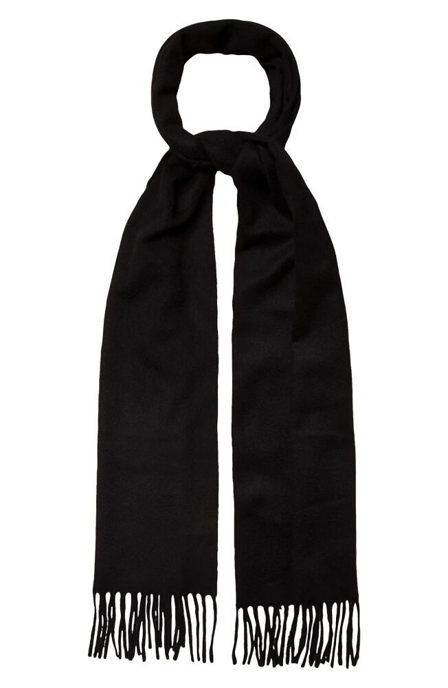 Eton Cashmere Scarf in Black Cover