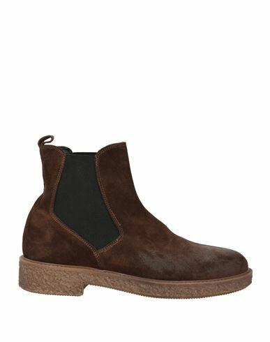 Daniele Alessandrini Homme Man Ankle boots Dark brown Leather Cover