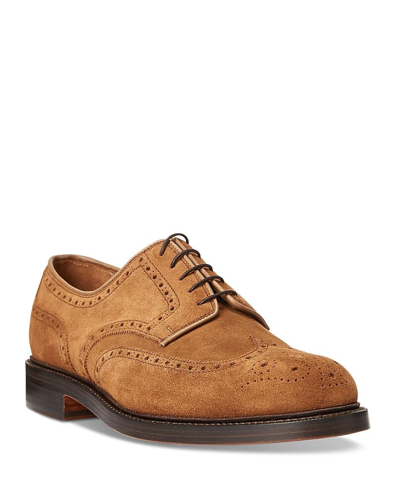 Polo Ralph Lauren Men's Lace Up Wingtip Dress Shoes Cover