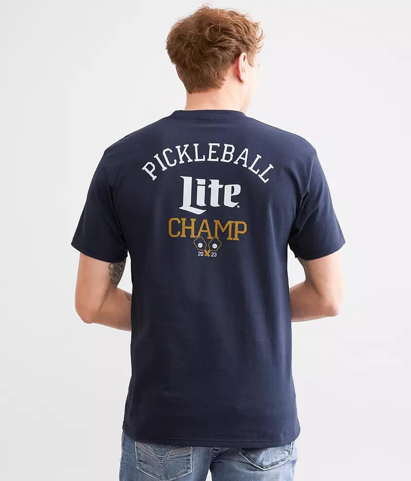 tee luv Miller Lite Pickleball Champ T-Shirt Cover