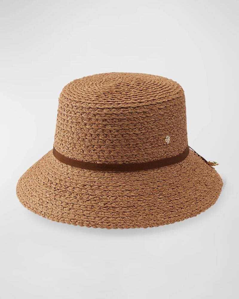 Helen Kaminski Scallop Braid Bucket Hat Cover