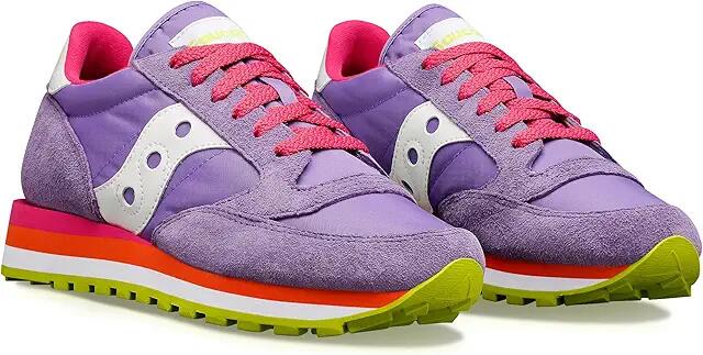 Saucony Originals Jazz Triple (Violet/White) Women's Shoes Cover