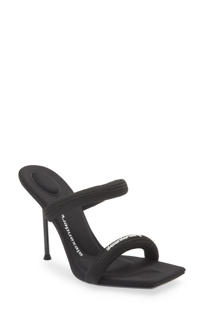 Alexander Wang Julie Padded Slide Sandal in Black Cover