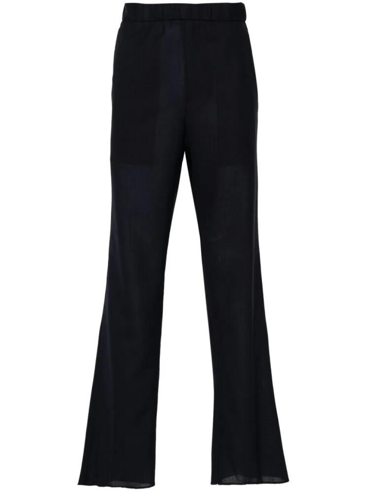 Lardini mid-rise tapered trousers - Blue Cover