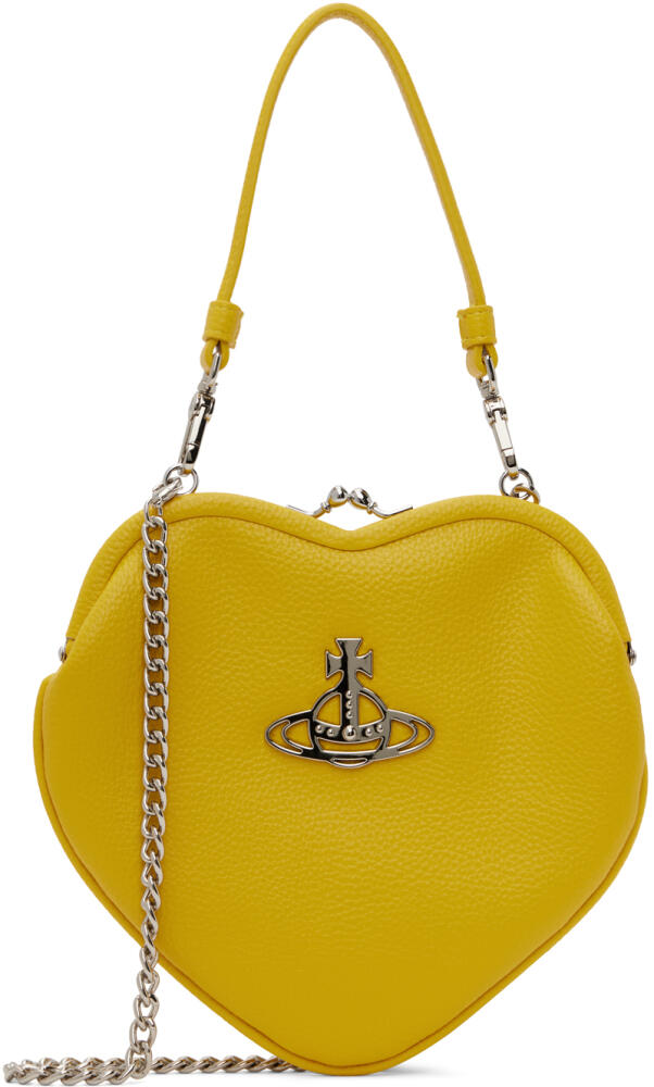 Vivienne Westwood Yellow Belle Heart Frame Bag Cover