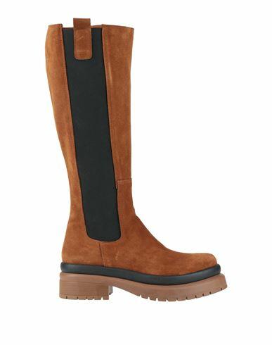 Le Pepite Woman Boot Camel Soft Leather Cover