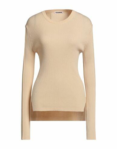 Jil Sander Woman Sweater Apricot Virgin Wool, Viscose Cover