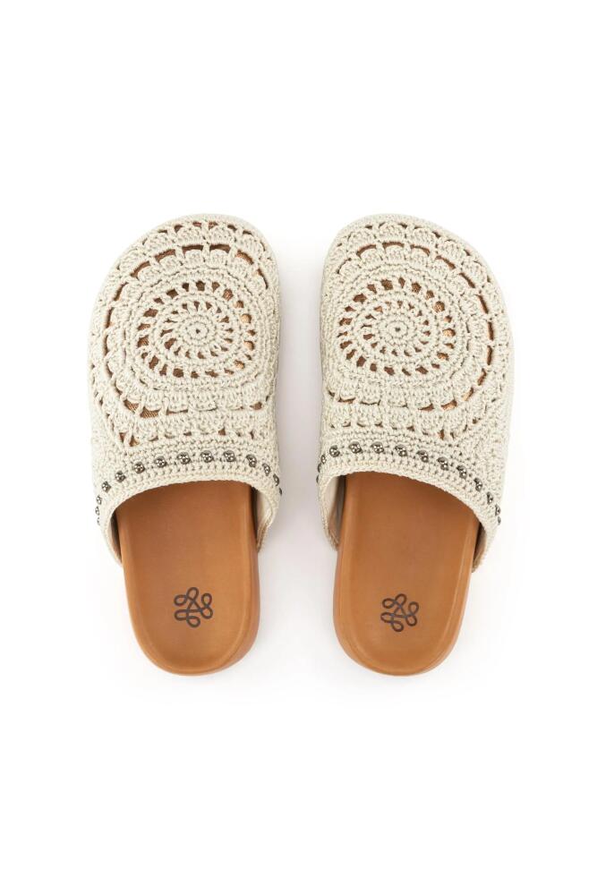 The Sak Bolinas Clog in Natural Medallion Cover