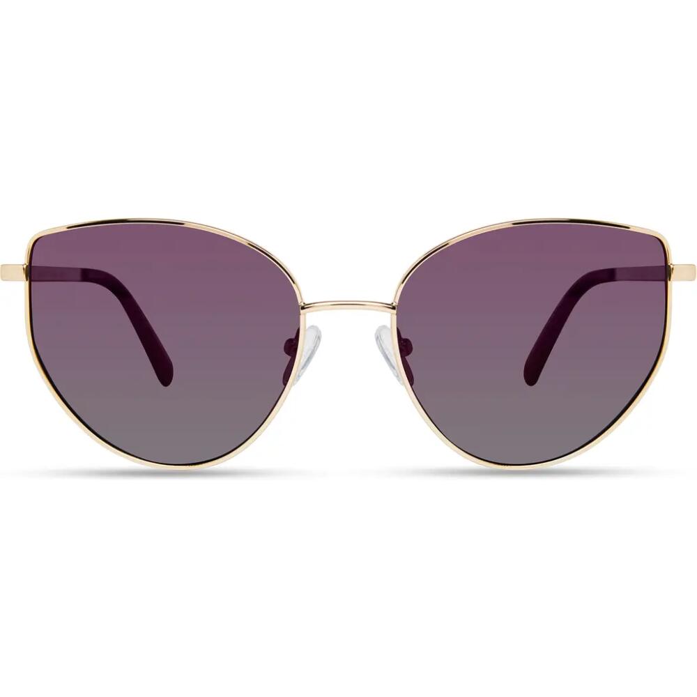 Derek Lam 10 Crosby Kirby Sunglasses in Light Gold Black Cover