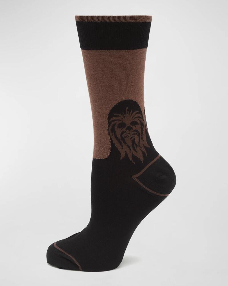 Cufflinks Inc. Chewbacca Mod Black Socks Cover