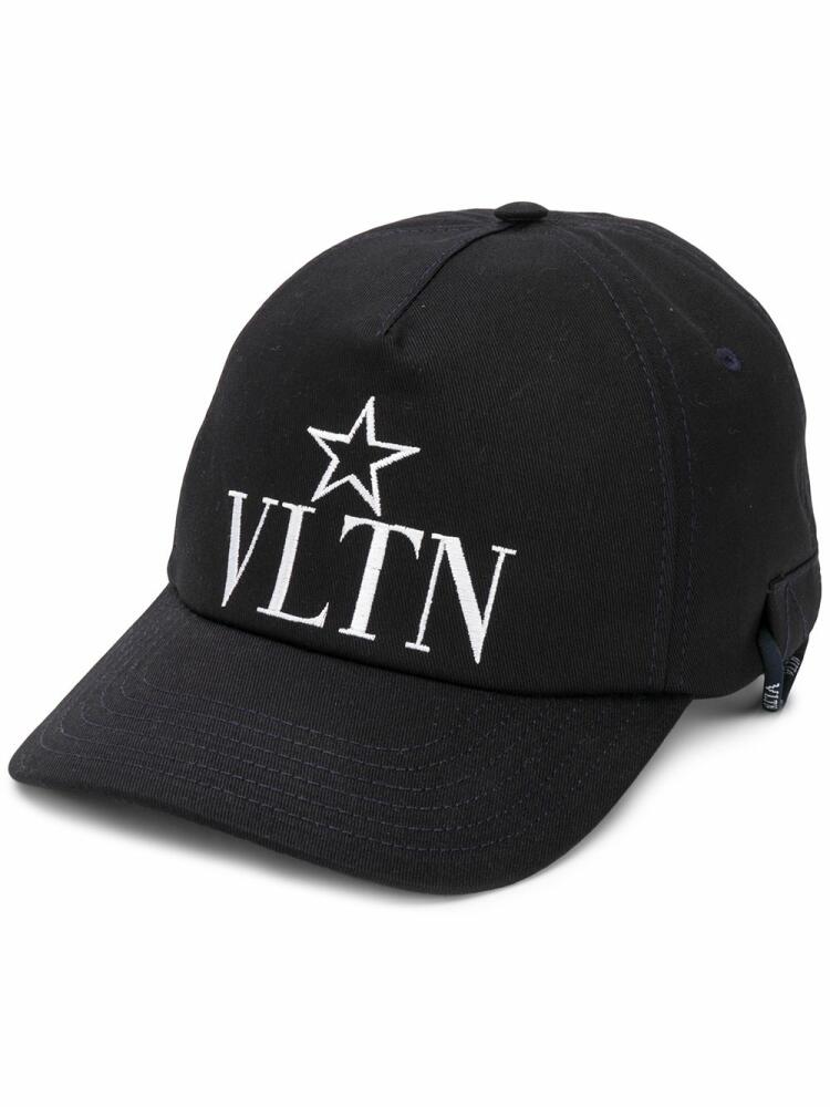 Valentino Garavani VLTN STAR print baseball cap - Blue Cover