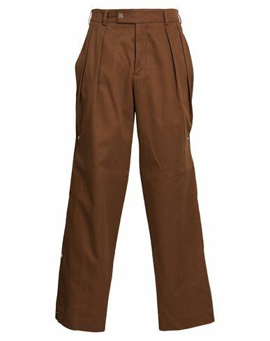 Amiri Man Pants Brown Cotton Cover