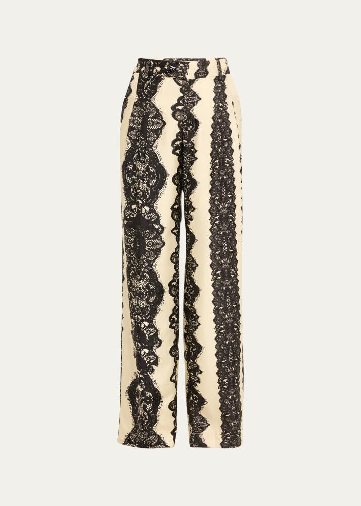 Libertine Venetian Lace Baggy Trousers Cover