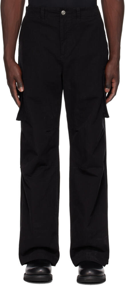 OUR LEGACY Black Mount Cargo Pants Cover